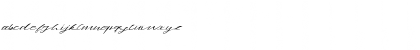 Download bomboloni Regular Font Lowercase Preview
