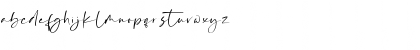 Download Bonafis Regular Font Lowercase Preview