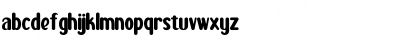 Download Boogie worth two Regular Font Lowercase Preview