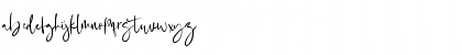 Download Bostya - Personal Use Regular Font Lowercase Preview