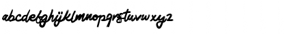 Download Botade FREE Regular Font Lowercase Preview