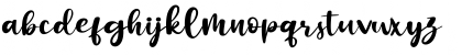 Download Botanical Flourish - Personal U Regular Font Lowercase Preview