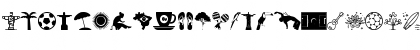 Download Brasil Icons Regular Font Lowercase Preview