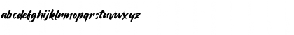 Download Bratt Graner Regular Font Lowercase Preview