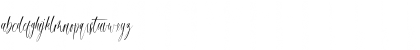 Download bridesmaid Regular Font Lowercase Preview