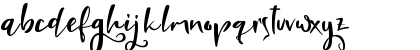 Download Brightest Regular Font Lowercase Preview