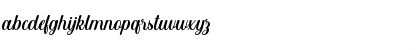 Download Brightlast Regular Font Lowercase Preview