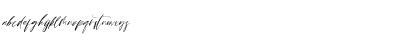 Download Brittany Angella Regular Font Lowercase Preview
