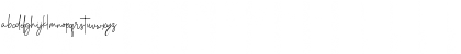Download Brittney Signature Regular Font Lowercase Preview