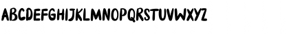 Download Brokenbrush Regular Font Lowercase Preview