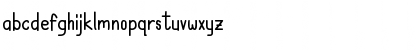 Download Brownie Girly Regular Font Lowercase Preview