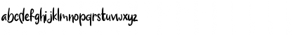 Download Brownis Steel Regular Font Lowercase Preview