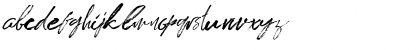 Download BRUSH TANGSE Regular Font Lowercase Preview