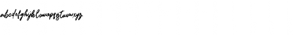 Download Brushfox Font Regular Font Lowercase Preview