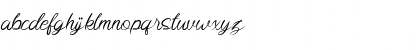 Download Brushline Regular Font Lowercase Preview