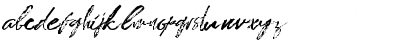 Download BRUSH TANGSE Regular Font Lowercase Preview