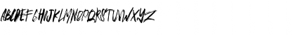 Download BRUSHY Regular Font Lowercase Preview