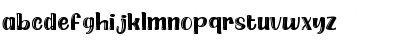 Download Bubble Jelly Shadow Regular Font Lowercase Preview