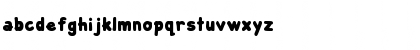 Download Bubblee Kids Regular Font Lowercase Preview