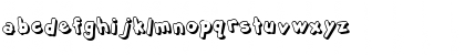 Download Bubblee Kids Shadow Random Regular Font Lowercase Preview