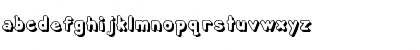 Download Bubblee Kids Shadow Regular Font Lowercase Preview