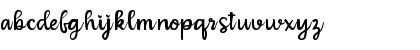 Download Bulgaria Regular Font Lowercase Preview