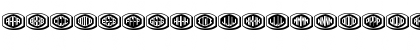 Download Bulged Monogram Regular Font Lowercase Preview