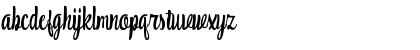 Download Bunda Regular Font Lowercase Preview