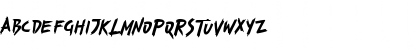 Download Bustracks FREE Regular Font Lowercase Preview