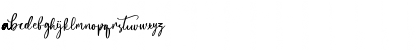 Download Butgone Regular Font Lowercase Preview