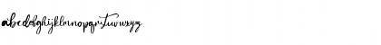 Download Butgone Regular Font Lowercase Preview