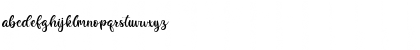 Download Butter Cookies Regular Font Lowercase Preview
