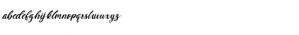 Download Butter Cookies Italic Regular Font Lowercase Preview