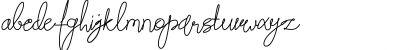 Download Butter West Demo Regular Font Lowercase Preview