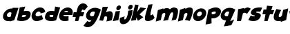 Download Cartoon Fun Italic Font Lowercase Preview