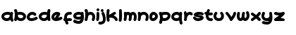 Download CARTOONIC Regular Font Lowercase Preview