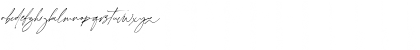 Download Charlotte Signature Demo Regular Font Lowercase Preview