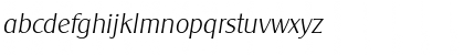 Download CleargothicLH Italic Font Lowercase Preview