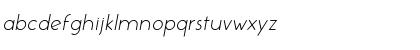 Download Colombia Regular-Italic Font Lowercase Preview