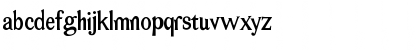 Download Bromato Regular Font Lowercase Preview