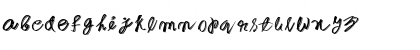 Download Cursive Elaborate Regular Font Lowercase Preview