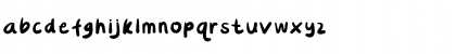 Download Cutes Regular Font Lowercase Preview