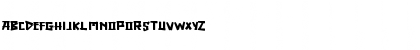 Download DINOCRAFT Regular Font Lowercase Preview