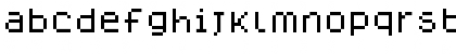 Download Dogica Pixel Regular Font Lowercase Preview