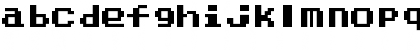 Download Dragon Warrior III Regular Font Lowercase Preview