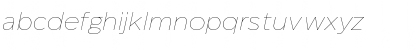 Download Eastman Trial Thin Italic Font Lowercase Preview