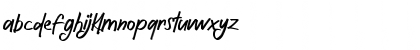 Download Eather FREE Regular Font Lowercase Preview