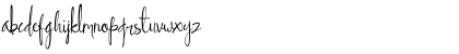 Download Ellyshabeth Regular Font Lowercase Preview
