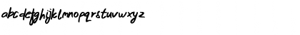 Download Brown Choco Regular Font Lowercase Preview