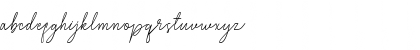 Download Evelyn Script Regular Font Lowercase Preview